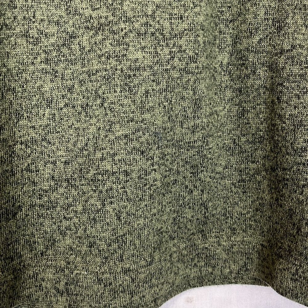 Soft Green Telluride 1/4 Zip Sweatshirt - Picture 3 of 5
